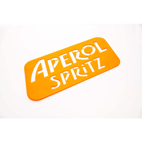 Aperol Spritz Stencil