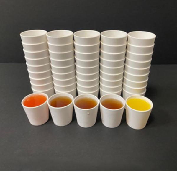 Reusable limex shot glasses