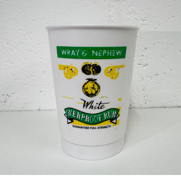 Wray & Nephew branded reusable cup