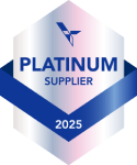Dennis Eagle Platinum Supplier Award 2025 Badge