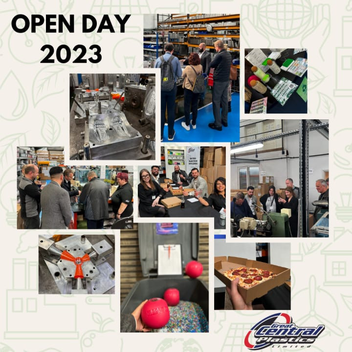 Great Central Plastics open day collage