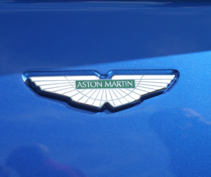Aston Martin car badge
