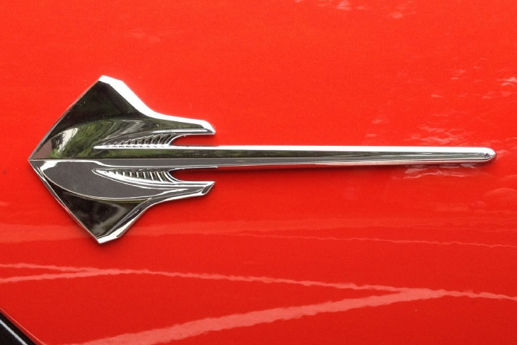 Corvette Stingray car badge