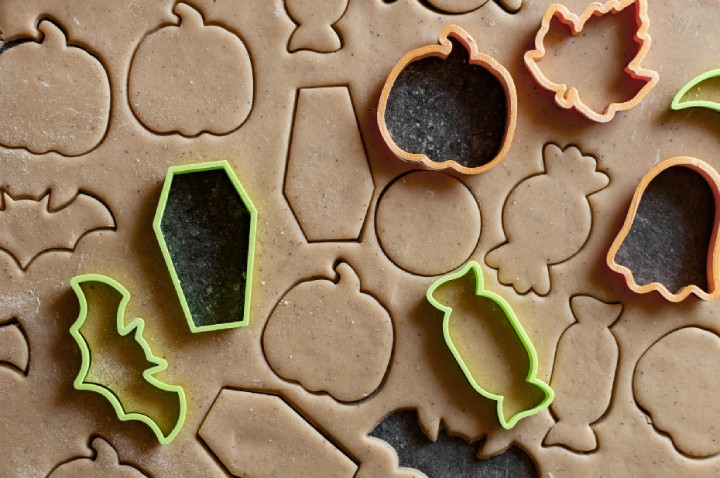 Halloween themed cookie cutters