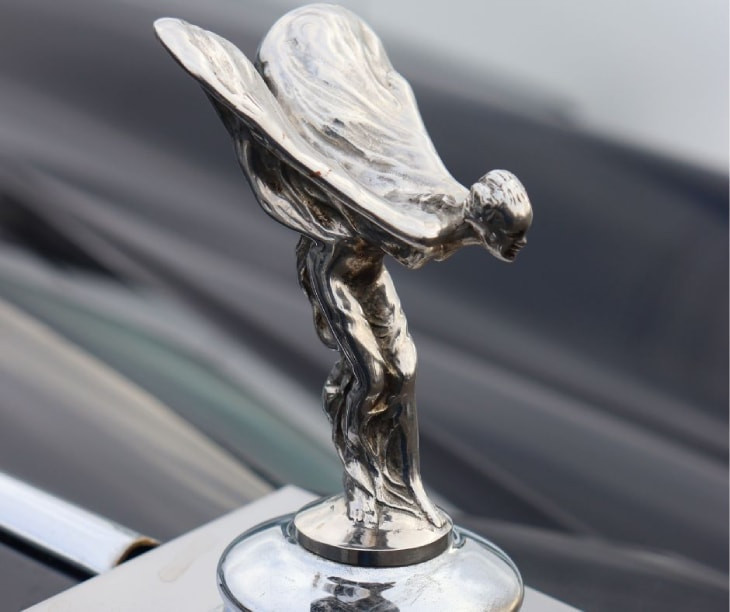 Rolls Royce car badge